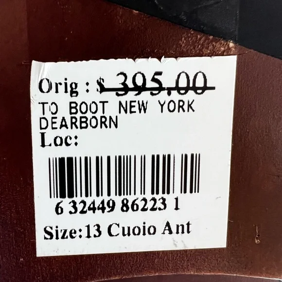 To Boot New York Adam Derrick 427 Dearborn Butter Leather Slip On Loafer Shoes - Picture 9 of 15